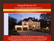 Tablet Screenshot of chappellelectricllc.com